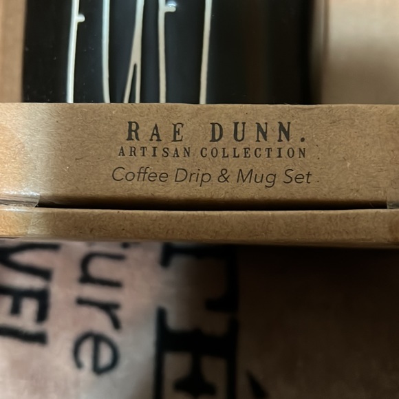 New In Box! Rae Dunn Dad Fuel Drip Coffee Set - Picture 2 of 6